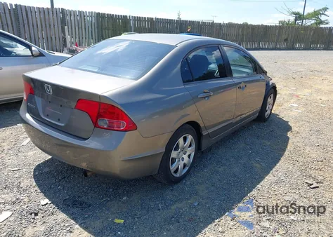 2008 Honda Civic Lx from USA, damaged, VIN 1HGFA16538L017077